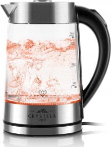 Czajnik Eta ETA Kettle | ETA515490000 CRYSTELA DIGI II | Electric | 2200 W | 1.7 L | Glass | 360° rotational base | Glass