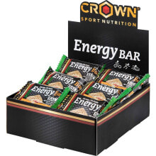 Протеиновые батончики и перекусы CROWN SPORT NUTRITION Salty Peanut Energy Bars Box 60g 12 Units