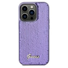 GUESS Guhcn61Psfdgsu iPhone 11XR 6.1 Fioletowy Sequin phone case