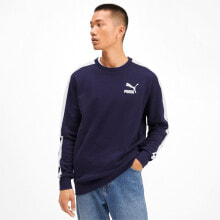 595296-06 Mens Puma ICONIC T7 CREW FLEECE купить онлайн