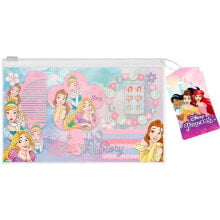 DISNEY Princesses Mirror Bag+Comb+Gomites 22x15 cm