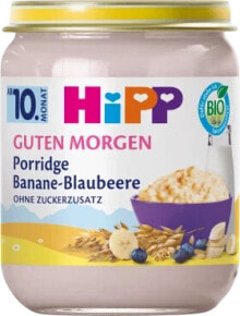 Porridge Frühstück Banane-Blaubeere Haferbrei ab dem 10. Monat, 160 g