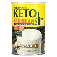 Keto Slim, High Protein Shake, Vanilla, 0.8 lb (363 g)