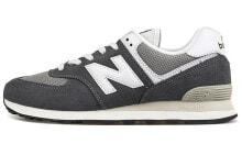 New Balance NB 574 复古 低帮 跑步鞋 男女同款 灰白黑 / Кроссовки New Balance NB 574 ML574HD2