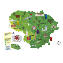 TACTIC Board Game I Love Lithuania In Lithuanian Lang doll