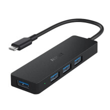 Купить uSB-концентраторы AUKEY: Переходник AUKEY CBC64 - проводной - USB 3.2 Gen 2 (3.1 Gen 2) Type-C - Черный - 5 Гбит/с - USB 3.1 (3.1 Gen 2) Type-A - 99 x 33 x 11 мм