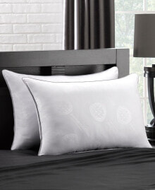 Ella Jayne micronOne Dust Mite, Bedbug, and Allergen-Free Down Alternative Pillow, Medium Density, Standard - Set of 2