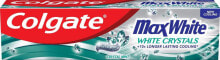 Зубная паста Colgate Max White White Crystals Освежающая и отбеливающая зубная паста против кариеса 100 мл