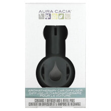 Aura Cacia, автомобильный диффузор для ароматерапии, 1 шт.