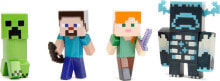 Figurka Jada Toys Minecraft - Zestaw czterech metalowych figurek kolekcjonerskich (3262001)