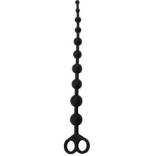 Плаг или анальная пробка CHISA Boyfriend Beads 30.8 x 2.4 cm Silicone Black