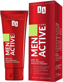 Gesichtscreme mit SPF 30 - AA Cosmetics Men Active Care