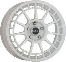 Колесный диск литой Mak NTT gloss white 7x17 ET45 - LK5/114.3 ML76