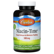 Niacin-Time, 500 mg, 100 Vegetarian Tablets