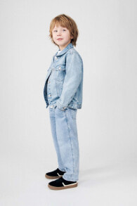 Wide-leg jeans for boys from 6 months to 5 years old