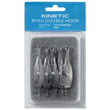 Грузила, крючки, джиг-головки для рыбалки KINETIC Rykk Double Hook 5 Units
