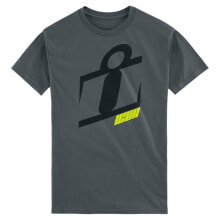 Мужские спортивные футболки мужская спортивная футболка серая с логотипом ICON Neo Slant Short Sleeve T-Shirt