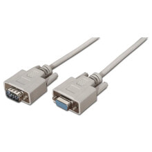 AISENS RS232 M/F Video Cable 1.8 m