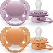 Купить детские пустышки и аксессуары Avent: Avent AVENT SCF091/33-SMOCZEK SOFT 6-18M GIRL