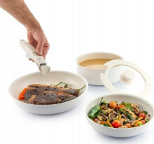 Patelnia InnovaGoods Innovagoods Set of Pans with Removable Hand & Lid