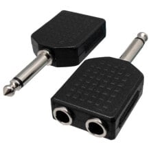 EUROCONNEX 1100/F Audio Splitter 1x2 M