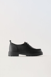 Leather shoes for boys