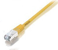 Кабели и разъемы для аудио- и видеотехники equip 705466 сетевой кабель 10 m Cat5e SF/UTP (S-FTP) Желтый