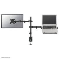 Neomounts monitor/laptop desk mount - Clamp/Grommet - 8 kg - 25.4 cm (10