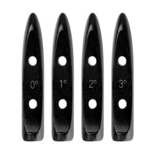 Купить товары для водного спорта NSP: NSP Airwave Riblet Rear Wing Trim Kit Shim 4 Pieces