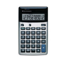 Школьные калькуляторы Texas Instruments TI-5018 SV калькулятор Настольный Базовый Черный, Серебристый 5018/FBL/12E1/A