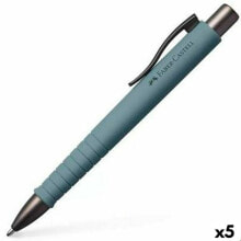 Pen Faber-Castell Poly Ball XB Rechargeable Grey (5 Units)