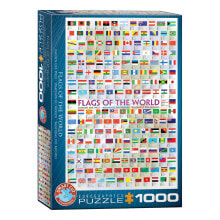 Puzzle Flaggen der Welt 1000 Teile