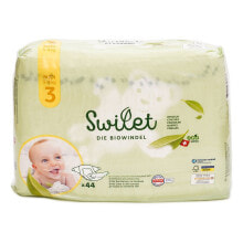 Детские подгузники SWILET Ecological Diapers Swillet Size 3 Midi 44 Units