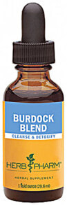 Антиоксиданты Herb Pharm Burdock Blend Экстракт лопуха 29,6 мл