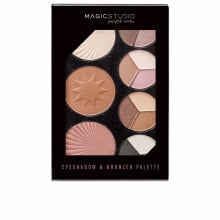 Magic Studio IDC Color Eyeshadow & Bronzer Palette Палетка теней и бронзеров 23 г