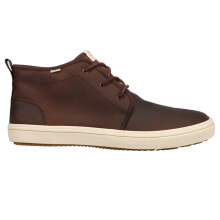 Купить коричневые мужские кроссовки TOMS: TOMS Carlo Mid Terrain Lace Up Mens Brown Sneakers Casual Shoes 10018857