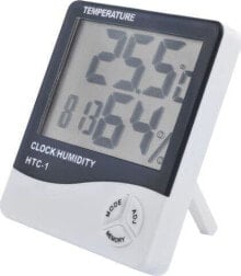 Mechanical weather stations, thermometers and barometers