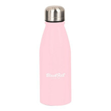 SAFTA 500ml Isolated Metal Blackfit8 Enjoy Water Bottle