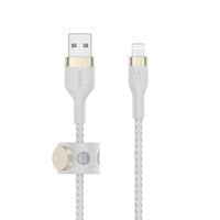 Belkin CAA010BT2MWH USB кабель 2 m USB A USB C/Lightning Белый