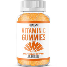 Витамин С havasu Nutrition Vitamin C Gummies Жевательный витамин С 60 жевательных капсул