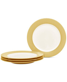 Noritake colorwave Rim Dinner Plates, Set of 4