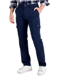 Купить мужские брюки Club Room: Men's Regular-Fit Stretch Cargo Pants, Created for Macy's