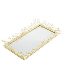 Rectangular Decorative Mirror Tray Design Border, 12