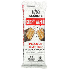 Crispy Wafers in Dark Chocolate, Peanut Butter Creme, 1.4 oz (40 g)