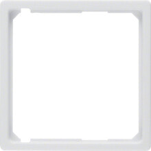 Умные розетки, выключатели и рамки berker 11096089 рамка для розетки/выключателя Белый