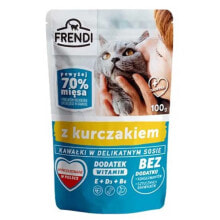 FRENDI Pieces in sauce with chicken wet food for cat 100g