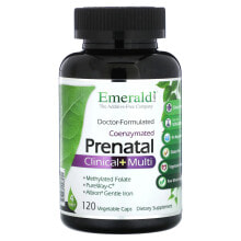 Emerald Laboratories, Coenzymated Prenatal Clinical + Multi, 120 Vegetable Caps