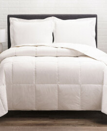 Allied Home 300 Thread Count 100% Cotton Twill Down Comforter, Twin