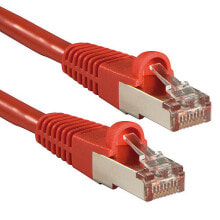 Кабели и разъемы для аудио- и видеотехники lindy 47364 сетевой кабель 2 m Cat6 S/FTP (S-STP) Красный