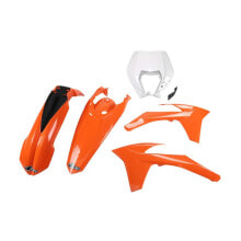 UFO KTM EXC/EXC-F 2012-2013 With Headlight KTKIT521-999 Plastics Kit